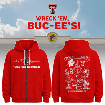 Texas Tech x Buc-ee’s Wreck ’Em Zip Hoodie #5