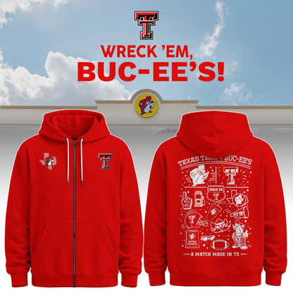 Texas Tech x Buc-ee’s Wreck ’Em Zip Hoodie #2