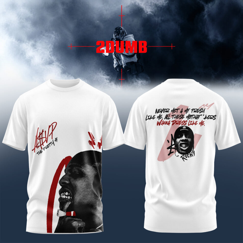 Asap Rky Don’t Be Dumb Tour 3D All-Over Print T-Shirt V2